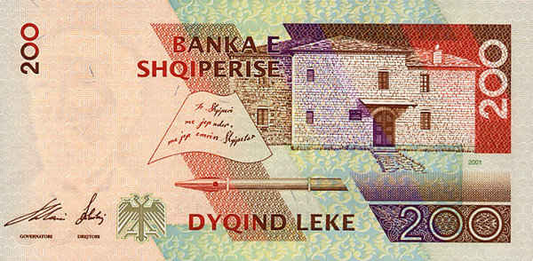 200 albanian leks