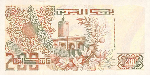 200 algerian dinars