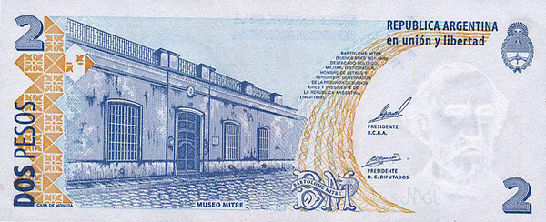 2 argentine peso