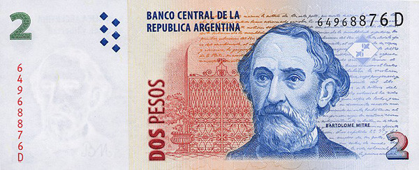 2 argentine peso