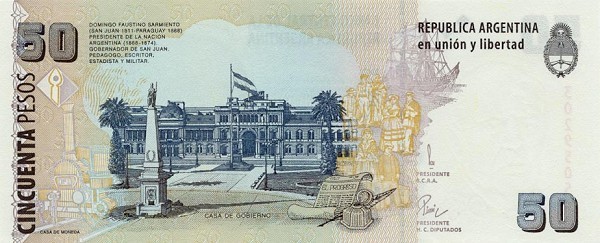 50 argentine peso