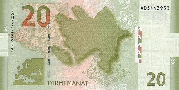 20 azerbaijani manat