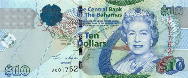 10 bahamian dollar