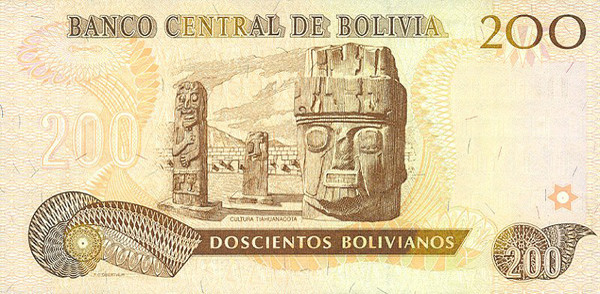 200 bolivian bolivianos