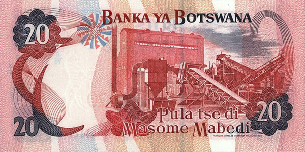 20 botswana pulas