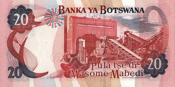 20 botswana pulas