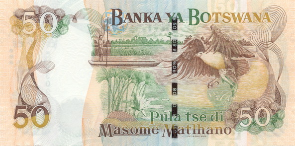 50 botswana pulas