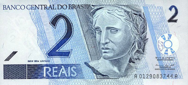 2 brazilian real