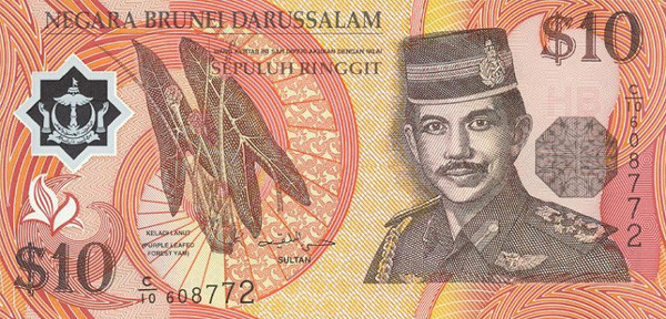 10 brunei dollar