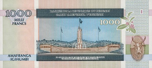 1000 burundi francs