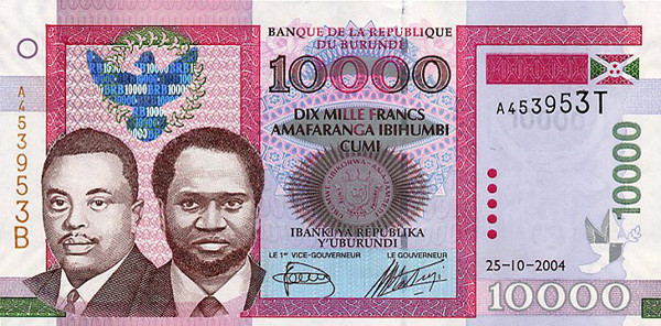 10000 burundi francs