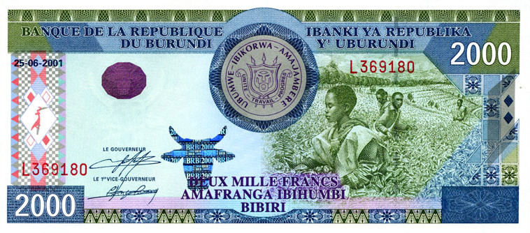 2000 burundi francs