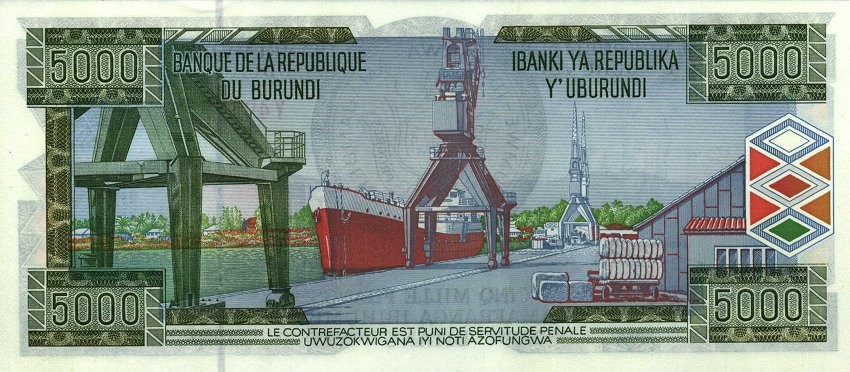 5000 burundi francs