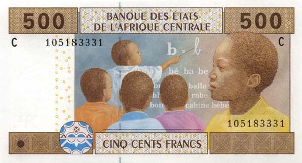 500 cfa francs beac