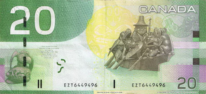 20 canadian dollars