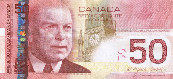 50 canadian dollars