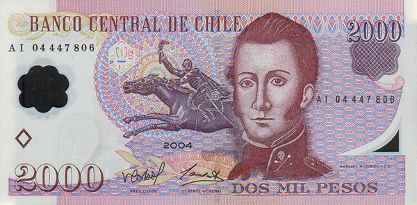 2000 chilean pesos