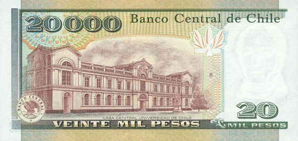 20000 chilean pesos