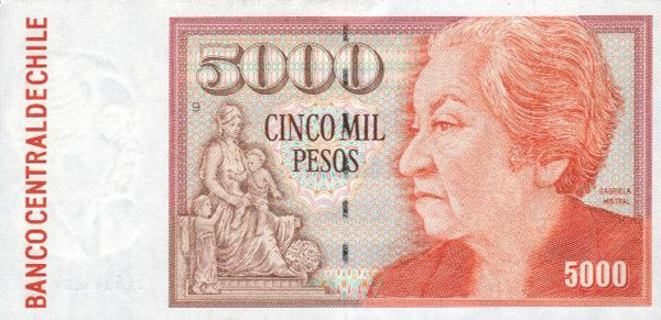 5000 chilean pesos