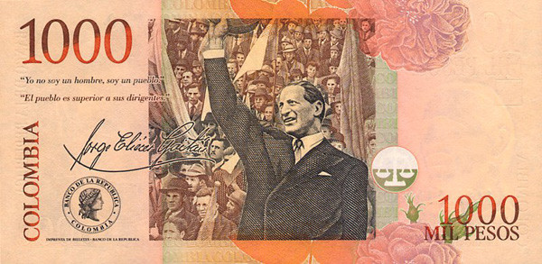 1000 colombian pesos