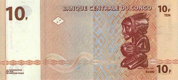 10 congolese franc