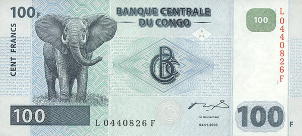 100 congolese franc