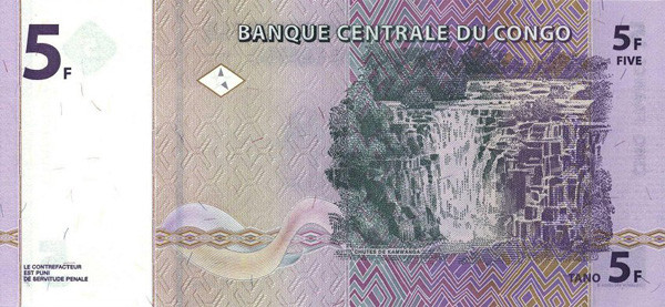 5 congolese franc