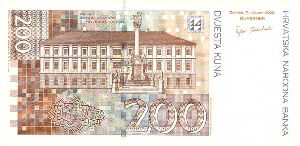 200 croatian kunas