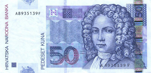 50 croatian kunas