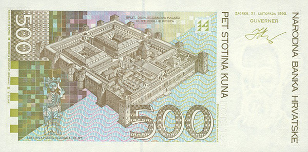 500 croatian kunas