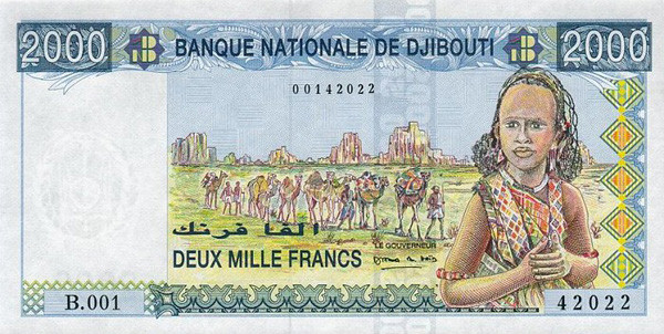 2000 djiboutian francs 1