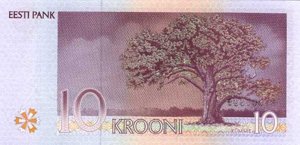 10 estonian kroon