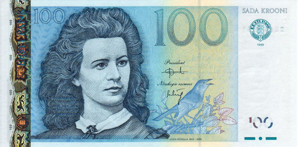 100 estonian kroon
