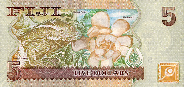 5 fijian dollar