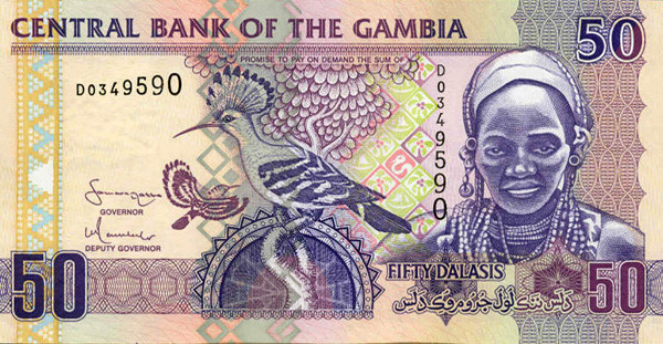 50 gambian dalasis