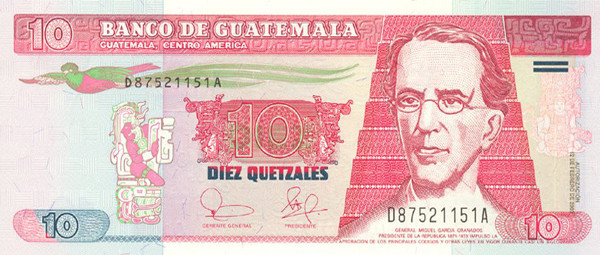 10 guatemalan quetzal