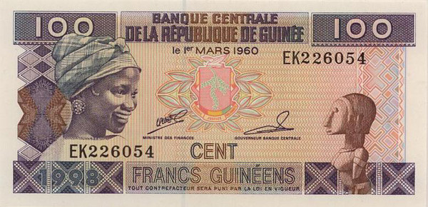 100 guinean francs