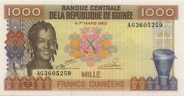 1000 guinean francs