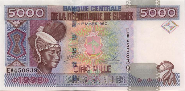 5000 guinean francs