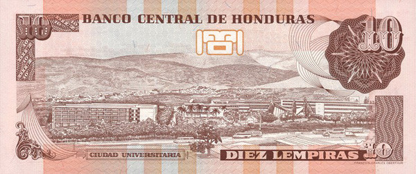 10 honduran lempira