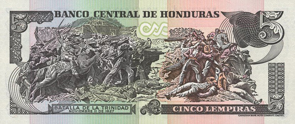 5 honduran lempira