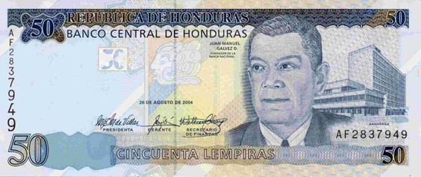 50 honduran lempira