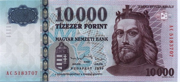 10000 hungarian forints