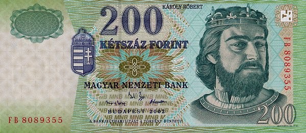 200 hungarian forints