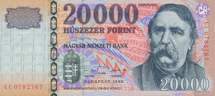 20000 hungarian forints