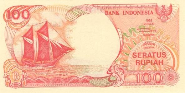 100 indonesian rupiahs