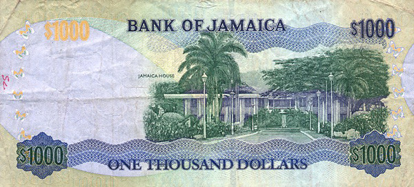 1000 jamaican dollars