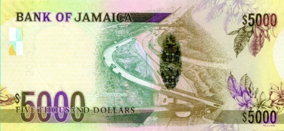 5000 jamaican dollars