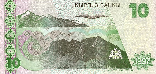 10 kyrgyzstani som