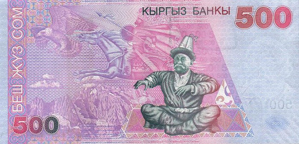 500 kyrgyzstani som
